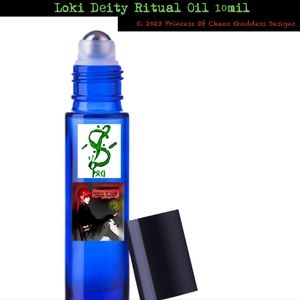 Loki Norse God Deity Ritual Oil